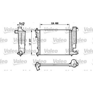воден радиатор VALEO 732534 