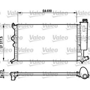 воден радиатор VALEO 732597