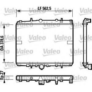 воден радиатор VALEO 732599 