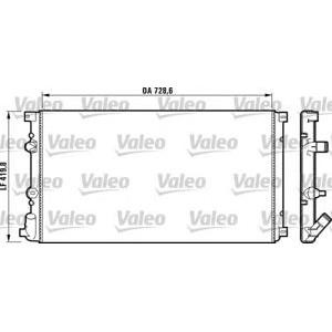 воден радиатор VALEO 732798 