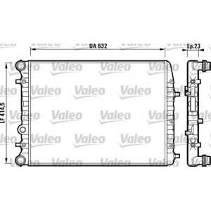 воден радиатор VALEO 732862 