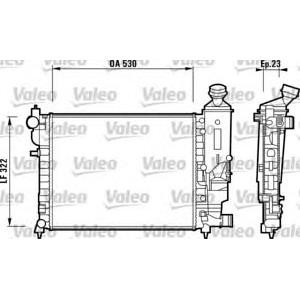 воден радиатор VALEO 732882 