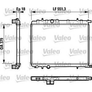 воден радиатор VALEO 732887 
