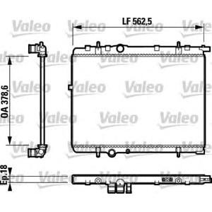 воден радиатор VALEO 732891