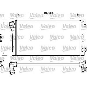 воден радиатор VALEO 732925 