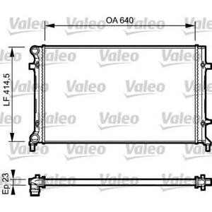 воден радиатор VALEO 734332 