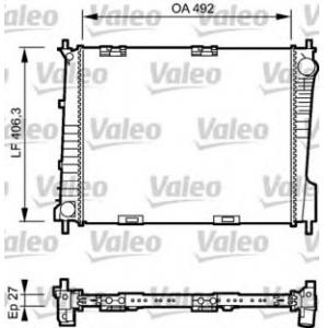воден радиатор VALEO 734462 