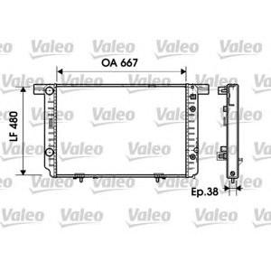 воден радиатор VALEO 734799 