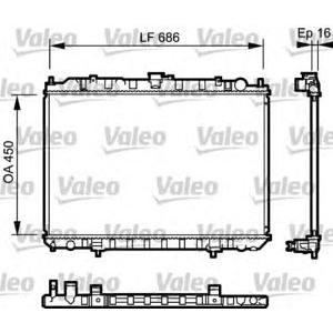 воден радиатор VALEO 735062