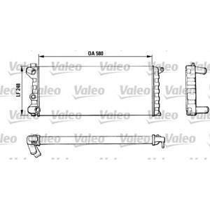 воден радиатор VALEO 811392 