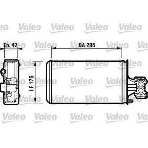 радиатор за парно VALEO 812132