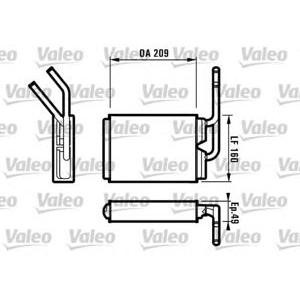 радиатор за парно VALEO 812154