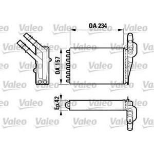радиатор за парно VALEO 812169