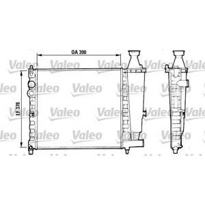 воден радиатор VALEO 816555 
