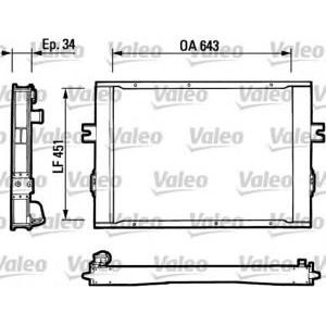 воден радиатор VALEO 816649 