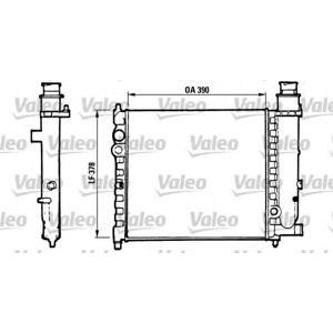 воден радиатор VALEO 816700 