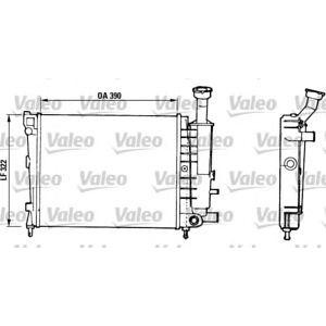 воден радиатор VALEO 816706 