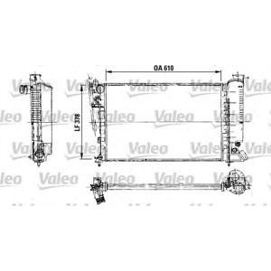 воден радиатор VALEO 816716 