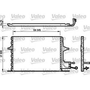 радиатор за климатик VALEO 816899 