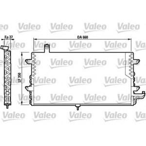 радиатор за климатик VALEO 817020