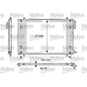 радиатор за климатик VALEO 817283