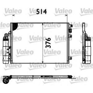 радиатор за климатик VALEO 817428 