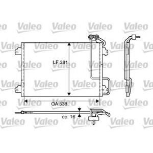 радиатор за климатик VALEO 817509