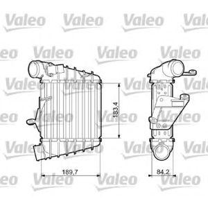 интеркулер (охладител за въздуха на турбината) VALEO 817556
