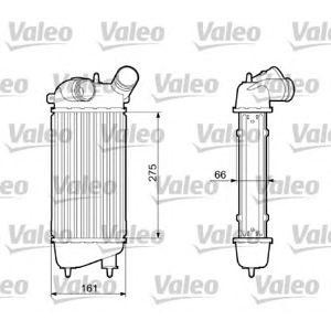 интеркулер (охладител за въздуха на турбината) VALEO 817651 