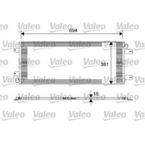 радиатор за климатик VALEO 817689 