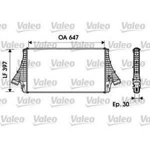 интеркулер (охладител за въздуха на турбината) VALEO 817729 