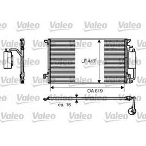 радиатор за климатик VALEO 817809 
