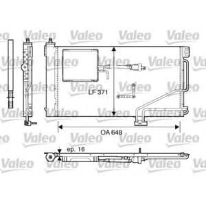 радиатор за климатик VALEO 817849 