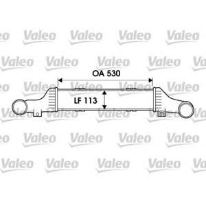 интеркулер (охладител за въздуха на турбината) VALEO 817911 