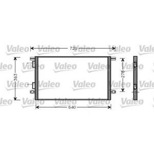 радиатор за климатик VALEO 818008 