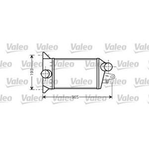 интеркулер (охладител за въздуха на турбината) VALEO 818718 