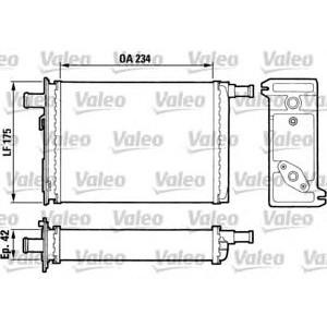 радиатор за парно VALEO 883739