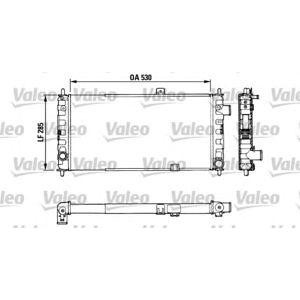 воден радиатор VALEO 883751 