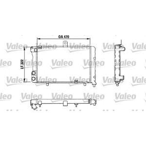 воден радиатор VALEO 883809 