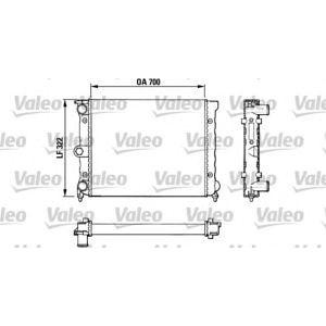 воден радиатор VALEO 883821 