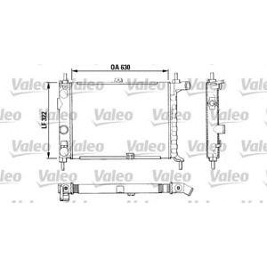 воден радиатор VALEO 883858 