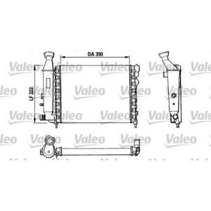 воден радиатор VALEO 883866 
