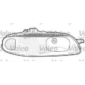 фар VALEO 086222 