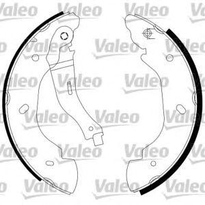 комплект спирачни челюсти VALEO 564012 