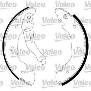 комплект спирачни челюсти VALEO 564023 