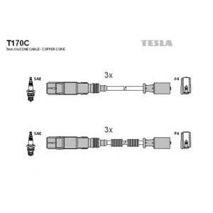 кабели за свещи - комплект запалителни кабели TESLA T170C
