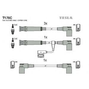 кабели за свещи - комплект запалителни кабели TESLA T176C