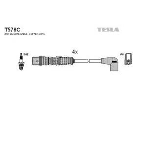 кабели за свещи - комплект запалителни кабели TESLA T578C