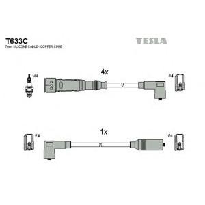 кабели за свещи - комплект запалителни кабели TESLA T633C