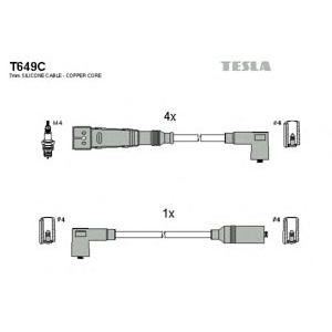 кабели за свещи - комплект запалителни кабели TESLA T649C